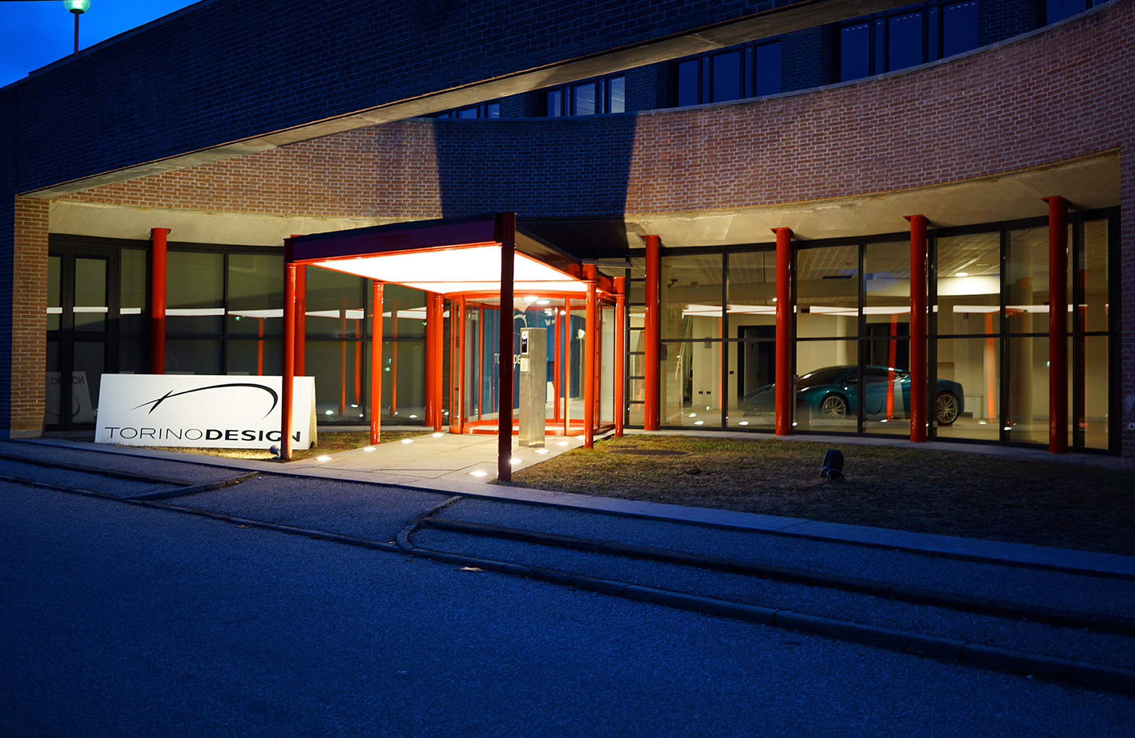 Studio - Entrance night view